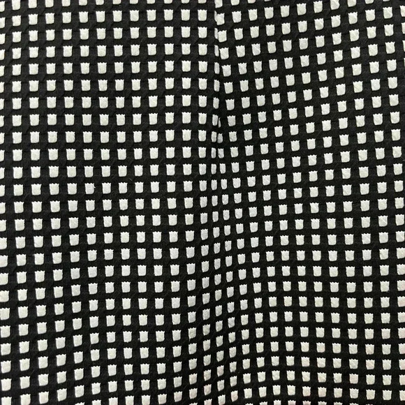 Sandra Darren Red Black and White Sleeveless Dress Size 14​ - Picture 5 of 11